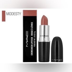 MAC Cremesheen Lipstick - Modesty for Women - 0.1 oz Lipstick
